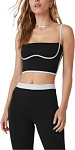 (CN) Топ Alo Yoga Airbrush Streamlined Bra Tank, Чёрный (XS)