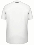 (EU) Футболка мужская Head Carl, Белая (2XL)