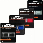 (EU) Грип для ракетки Head Dual Absorbing, Черный, Синий, Красный, Серый