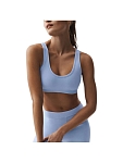 (CN) Спортивное белье женское Alo Yoga Sports Underwear, Голубое (XS)