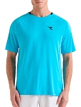 Футболка мужская Diadora SS T-Shirt Tennis M, Голубая (S)