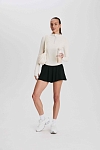 Лонгслив женский SURE Рашгард 1/2 zip с охлаждающим эффектом, Белый (L)