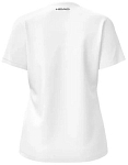 (EU) Футболка женская Head Club Original, Белая (XS)