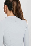 Лонгслив женский SURE 1/2 zip с охлаждающим эффектом, Голубой (S)