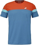 (EU) Футболка мужская Babolat Performance Pro, Синяя (M)