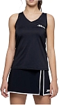 (EU) Майка женская Siux Sleeveless T-Shirt с v-образным вырезом, технология Cold Black, Чёрная (XS)