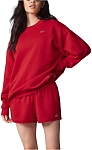 (CN) Свитшот женский Alo Yoga Accolade Crew Neck Pullover, Красный (S)