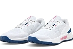 (EU) Кроссовки женские Wilson Intrigue Pro White/Blue Junior Wrs341640, Белые (р. 38)