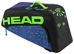 (EU) Сумка детская Head Kids Tour 14L Monster 260754, Черная/Зеленая/Фиолетовая
