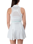 Платье женское Mizuno Frontier Dress W, Белое (XS)