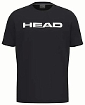 (EU) Футболка для мальчиков Head Club Basic 816203, Чёрная (рост 122 см)