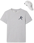 (EU) Футболка мужская Lacoste Djokovic Fan Pack, Серая (2XL)