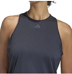 (EU) Майка женская Adidas Club Woman, с технологией AEROREADY, из переработанных материалов, Чёрная (XL)