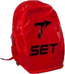 Рюкзак SET Leather (красный)