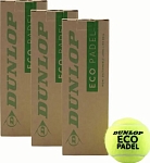 (EU) Мячи для падел тенниса Dunlop Eco, 3 упаковки (3 шт в упаковке)