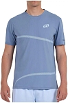 (EU) Футболка мужская Bullpadel CHELES T-SHIRT, Синяя (M)