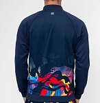 Куртка мужская Bidi Badu Wild Arts Printed, Тёмно-синяя/Красная/Разноцветная (XXL)
