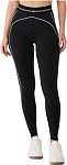 (CN) Легинсы женские Alo Yoga Airbrush High-Waist Heart Throb, Чёрные (XS)