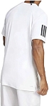 (EU) Футболка мужская Adidas Club 3 Stripes, Белая (2XL)