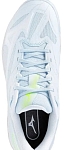 (EU) Кроссовки женские Mizuno Wave Exceed Court Clay White/Yellow Women 61Gc2521, Синие (р. 40.5)