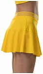(EU) Юбка женская Drop Shot Sun Skirt, Жёлтая (XL)
