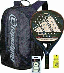 Набор ракетка Adidas Kardex Attl Glass Fiber + Сумка Bullpadel Avant 2 + Овергрип Shockout + Защитная лента + Банка геля Bullpadel Dry