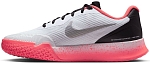 Кроссовки женские Nike Vapor Lite 3 HC, Белый/Черный/Оранжевый, для твердых кортов, с амортизацией Zoom (р. 41)