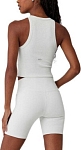 (CN) Топ Alo Yoga Goddess Ribbed Go-To Tank, Белый (M)
