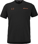 (EU) Футболка мужская Babolat Juan Lebrón, Чёрная (S)
