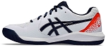 Кроссовки мужские теннисные Asics GEL-DEDICATE 8 , Белый/Темно-синий (р. 43,5)