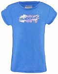 (EU) Футболка для девочек Babolat EXS, Синяя (S/M)