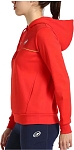 (EU) Свитшот женский Bullpadel FUENLA WOMAN SWEATSHIRT с капюшоном, Красный (XS)