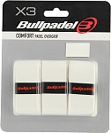 Овергрип (намотка) для ракетки Bullpadel GB1200, 3 шт, белый