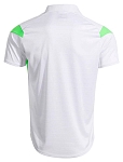 Поло мужское Joma Montreal Short Sleeve Polo M, Белое/Зеленое (S)
