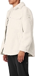 (CN) Бомбер унисекс Alo Yoga Velvet feel Coat, Бежевый (M)