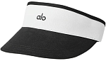 (CN) Кепка унисекс Alo Yoga Cotton Sun Protection Hats Unisex Black/White, Чёрная (F)