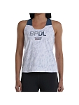 (EU) Футболка женская Bullpadel Dilos без бретелек, дышащая, Белая (XS)