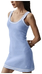 (CN) Платье женское Alo Yoga Tennis Club Sweater Knit Dress, Голубое (S)