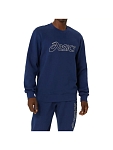 (EU) Толстовка мужская Asics Sweatshirt, Синяя (S)