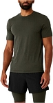 (CN) Футболка с коротким рукавом Alo Yoga Conquer Reform Crewneck Short Sleeve, Чёрная (M)