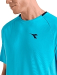 Футболка мужская Diadora SS T-Shirt Tennis M, Голубая (S)