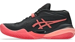 (EU) Кроссовки женские Asics Gel-Resolution X Clay Black Women 1042A277, Чёрные (р. 40)