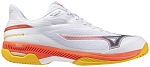 Кроссовки мужские Mizuno Wave Exceed Court AC, Белый/Красный/Темно-синий (р. 43,5)