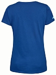 (EU) Футболка женская Babolat Exs Flag, Синяя (XS)