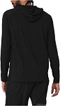 (CN) Толстовка спортивная мужская для бега Alo Yoga CORE HOODED RUNNER, Чёрная (S)