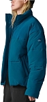 (CN) Пуховик женский Alo Yoga 191677362093, Бирюзовый (2XL)
