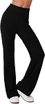 (CN) Кашемировые брюки Alo Yoga Cashmere High-Waist Plush Waffle Pant, Чёрные (S)