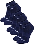 (EU) Носки унисекс Babolat Junior Navy Blue Invisible Socks, Синие (31/34)