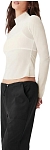 (CN) Футболка спортивная женская Alo Yoga W3811R, Белая (XS)