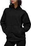 (CN) Худи унисекс Alo Yoga Renown Heavy Weight, Чёрное (XL)
